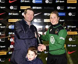 BAWFC Prints: Chelsea Star Takes the Spotlight: Man of the Match at Bristol Academy's Gifford Stadium