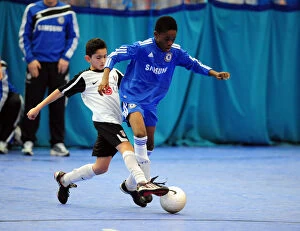 Fulham Collection: Chelsea vs. Bristol City FC: Thrilling Academy Futsal Tournament Clash (09-10)