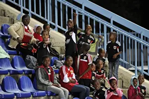 Botswana Prints: Children from SOS Village Enjoy Football Match between Botswana and Bristol City