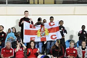 Images Dated 24th July 2014: Children from SOS Village Support Bristol City at Botswana Football Match, 2014