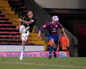 Crystal Palace V Bristol City Prints: Chris Iwelumo Scores Opening Goal: Championship Clash at Selhurst Park (09/03/2010) - Bristol City vs