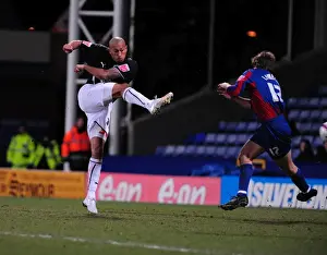 Crystal Palace V Bristol City Prints: Chris Iwelumo's Shot at Selhurst Park: Bristol City vs Crystal Palace