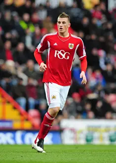 Chris Wood in Action: Bristol City vs Doncaster Rovers, Championship Match, 21st January 2012