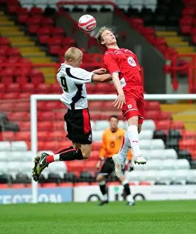 Bristol City V Bournemouth Reserves Prints: Christian Ribeiro in Action for Bristol City against Bournemouth Reserves