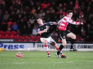 Doncaster Rovers V Bristol City Prints: Clash of the 08-09 Season: Bristol City vs Doncaster Rovers