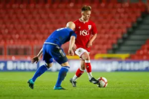 Bristol City V Cardiff City U18s Prints: Clash at Ashton Gate: Harvey Moss vs Lloyd Humphries - FA Youth Cup Third Round Showdown