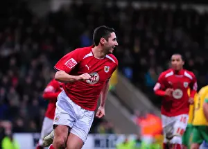 Norwich City V Bristol City Prints: The Clash of the Birds: Norwich City vs. Bristol City - A Football Rivalry (08-09 Season)