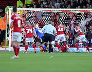 Bristol City V Swindon Town Prints: The Clash: Bristol City vs Swindon Town, 15 March 2014