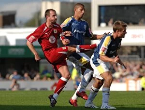 Images Dated 14th September 2008: The Clash: Cardiff City vs. Bristol City - Season 08-09 Football Rivalry