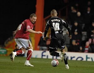 Images Dated 29th October 2008: Clash of the Championship Contenders: Bristol City vs Sheffield United (08-09)