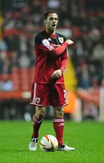 Images Dated 23rd October 2012: Clash of the Championship Titans: Bristol City vs. Burnley - Season 12-13