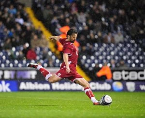 Images Dated 21st November 2009: The Clash of the Championship: West Brom vs. Bristol City - Season 09-10 Football Rivalry