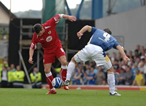 Images Dated 13th September 2008: The Clash of Cities: A Football Rivalry - Cardiff vs. Bristol City (Season 08-09)