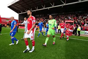 Bristol City V Birmingham City Prints: Clash on the Field: Bristol City vs Birmingham City - Season 11-12