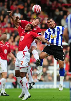Bristol City V Sheffield Wednesday Prints: A Clash of First Teams: Bristol City vs Sheffield Wednesday - Season 09-10