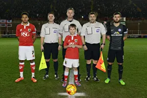 Leauge Prints: A Clash of Football Passions: Bristol City vs Peterborough United (Februgaston Gate)
