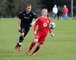 Images Dated 12th March 2011: Clash of the Next Gen: Bristol City Academy vs Portsmouth Academy - Season 10-11