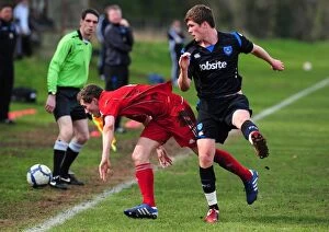 Images Dated 12th March 2011: Clash of the Next Generations: Bristol City Academy vs Portsmouth Academy - Season 10-11
