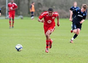 Images Dated 12th March 2011: Clash of the Next Generations: Bristol City Academy vs Portsmouth Academy - Season 10-11