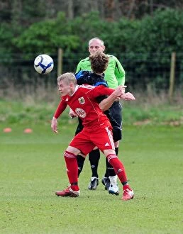 Images Dated 12th March 2011: Clash of the Next Generations: Bristol City Academy vs. Portsmouth Academy (Season 10-11)