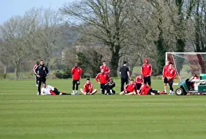 Bristol City Academy V Portsmouth Academy Prints: Clash of the Next Generations: Bristol City Academy vs Portsmouth Academy - Season 10-11
