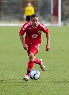 Framed Print : Clash of the Next Generations: Bristol City Academy vs Portsmouth Academy (Season 10-11)