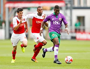 Clash at Highbury: Fleetwood Town vs. Bristol City, League 1 Football Match