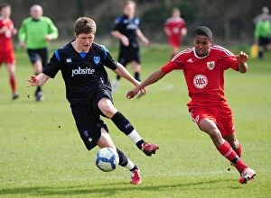 Images Dated 12th March 2011: Clash of the Next-Gen: Bristol City Academy vs Portsmouth Academy (Season 10-11)