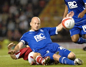 Images Dated 17th September 2008: Clash of Rivals: Bristol City vs Birmingham City - Season 08-09