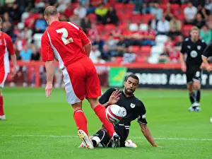 Pre Season Friendly Prints: Clash of Rivals: Bristol City vs. Cheltenham Town - Pre-Season Friendly (09-10)