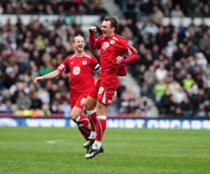 Derby County V Bristol City Collection: The Clash of the Rivals: Derby County vs. Bristol City - Season 08-09 Football Match