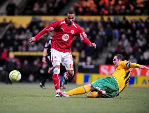 Norwich City V Bristol City Collection: Clash of Rivals: Norwich City vs. Bristol City (Season 08-09)