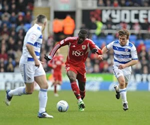 Images Dated 28th January 2012: The Clash of the Rivals: Reading vs. Bristol City - Season 11-12