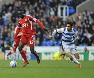 Images Dated 28th January 2012: The Clash of the Rivals: Reading vs. Bristol City - Season 11-12