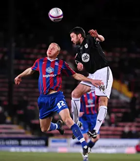 Crystal Palace V Bristol City Prints: Clash at Selhurst Park: Skuse vs