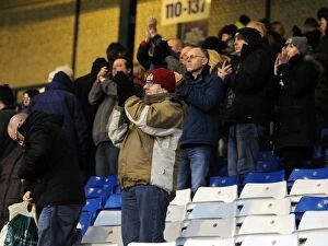Images Dated 8th February 2014: Clash in Sky Bet League One: Oldham Athletic vs. Bristol City (February 8)