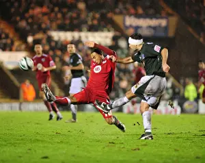 Plymouth Argyle V Bristol City Prints: Clash of the Southwest Rivals: Bristol City vs Plymouth Argyle (Season 08-09)
