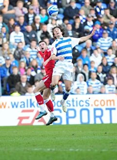 Images Dated 21st February 2009: Clash of the Squads: Reading vs. Bristol City - Season 08-09