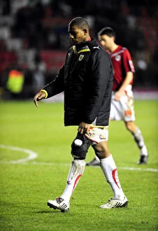 Images Dated 19th December 2009: Clash of Talents: Bristol City vs. Reading, 09-10 Season