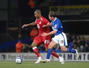 Ipswich Town V Bristol City Prints: A Clash of Titans: Bristol City vs Ipswich Town - Season 08-09 Football Rivalry: Ipswich Town vs Bristol City