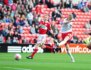 Middlesbrough V Bristol City Prints: The Clash of Titans: Bristol City vs. Middlesbrough - A Football Rivalry (Season 10-11)