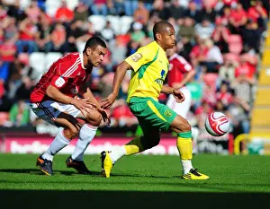 Bristol City V Norwich City Prints: Clash of Titans: Bristol City vs. Norwich City (Season 10-11)