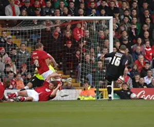 Bristol City V Nottingham Forest Prints: Clash of Titans: Bristol City vs. Nottingham Forest (Season 08-09)
