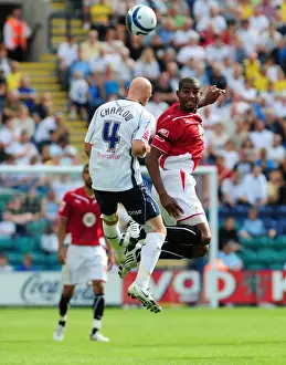 Preston North End V Bristol City Prints: The Clash of Titans: Bristol City vs Preston North End (Season 09-10)