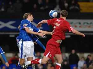 Ipswich Town V Bristol City Prints: Clash of Titans: Ipswich Town vs. Bristol City (Season 08-09)