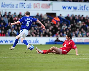 Ipswich Town V Bristol City Prints: Clash of Titans: Ipswich Town vs. Bristol City (Season 09-10)