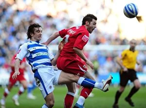 Images Dated 21st February 2009: Clash of Titans: Reading vs. Bristol City (08-09) - A Season of Intense Football Rivalry