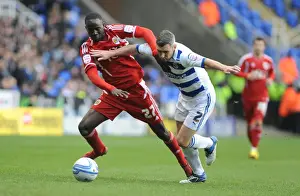 Framed Print : The Clash of the West: Reading vs. Bristol City - Season 11-12