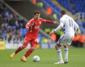 Framed Print : The Clash of the West: Reading vs. Bristol City - Season 11-12