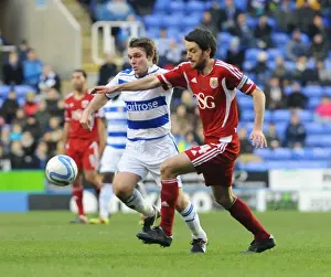 Framed Print : The Clash of the West: Reading vs. Bristol City - Season 11-12
